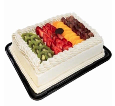 100 Kişilik Karışık Meyveli Pasta Taze