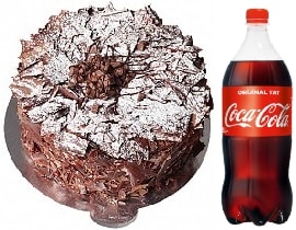 4-6 Kişilik Parça Çikolatalı Pasta Hızlı