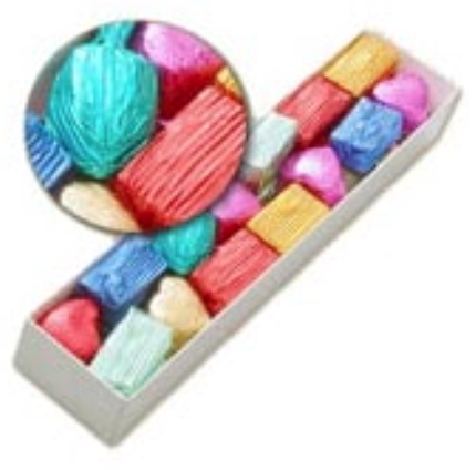 500 Gr Yaldız Çikolata Lüks