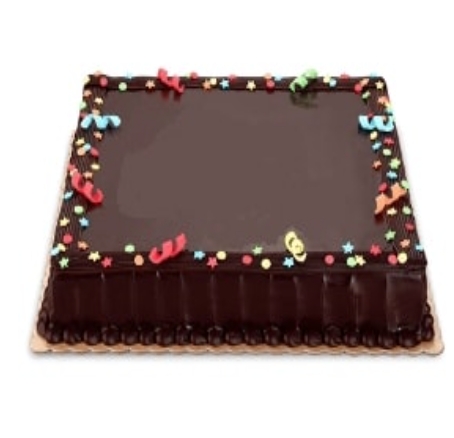 Hafif Dokulu 80 Kişilik Çikolatalı Yaş Pasta